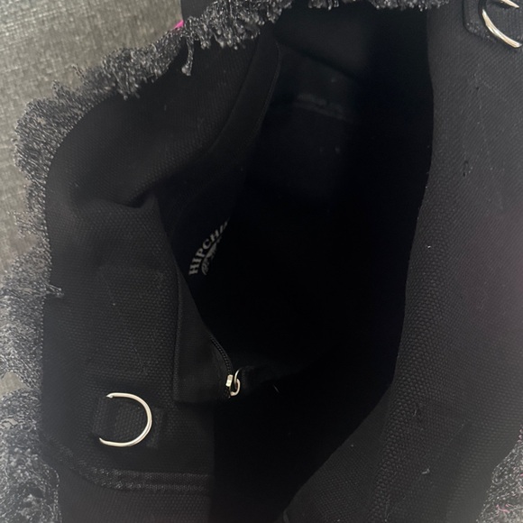 Black and Pink Tote Bag hipchik couture - Picture 3 of 3